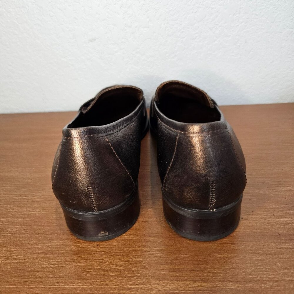 Men's Franco Sarto‎ Dress Shoe Loafer Black Size 10 - Picture 5 of 11